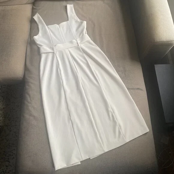 Banana Republic Belted Midi Sheath Dress - Picture 4 of 10